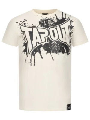 Obrázek produktu Tapout Tričko 'Splashed'  krémová / černá