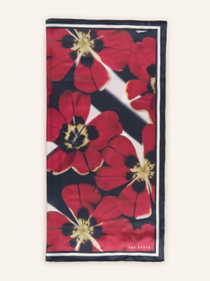 Obrázek produktu Ted Baker Hedvábný Šátek Jeeann tmavě červená / bílá / černá