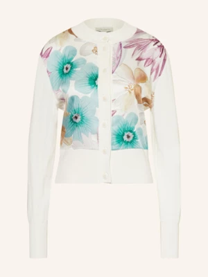 Obrázek produktu Ted Baker Pletený Kabátek Varrla Ze Směsi Materiálů režná / tyrkysová