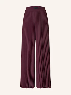 Obrázek produktu Ted Baker Plisované Kalhoty Oxblood tmavě červená