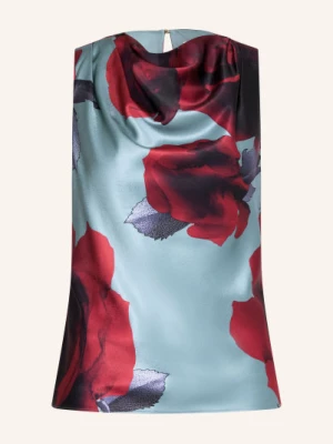 Obrázek produktu Ted Baker Saténové Tričko Harplyn černošedá / tmavě fialová / tmavě červená