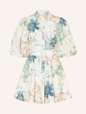 Obrázek produktu Ted Baker Šaty Olliiv Ve Stylu Košile S Lněným Vzorem krémová / světle zelená / tmavě modrá
