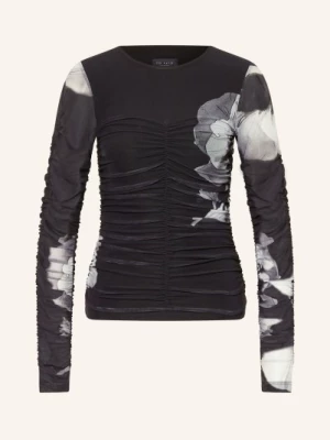 Obrázek produktu Ted Baker Tričko S Límečkem Ikena tmavě šedá / světle šedá / bílá