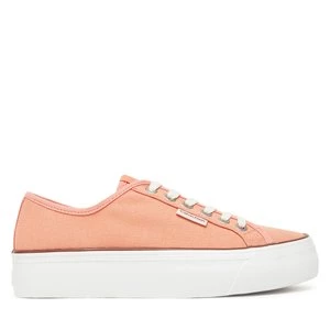 Obrázek produktu Tenisky Calvin Klein Jeans Vulc Flatform Ctn Logo Tag YW0YW01838 Oranžová