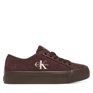 Obrázek produktu Tenisky Calvin Klein Vulc Flatf Laceup Suede HW0HW03088 Bordó