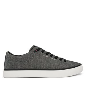 Obrázek produktu Tenisky Tommy Hilfiger Th Hi Vulc Core Low Chambray FM0FM05818 Šedá