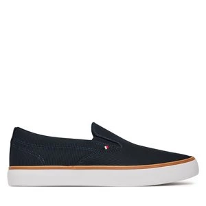 Obrázek produktu Tenisky Tommy Hilfiger Th Hi Vulc Core Low Ii Slipon FM0FM05514 Tmavomodrá