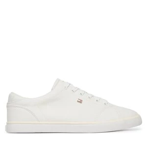 Obrázek produktu Tenisky Tommy Hilfiger Th Low Profile Vulc Canvas FW0FW09102 Bílá