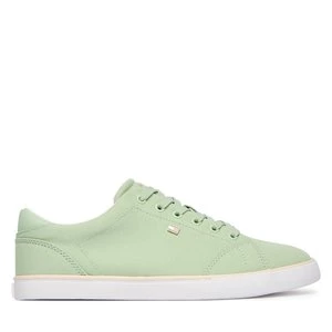 Obrázek produktu Tenisky Tommy Hilfiger Th Low Profile Vulc Canvas FW0FW09102 Zelená