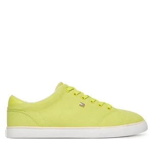 Obrázek produktu Tenisky Tommy Hilfiger Th Low Profile Vulc Canvas FW0FW09102 Žlutá