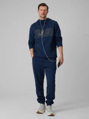 Obrázek produktu Teplákové jogger kalhoty pánské - tmavě modré 4F