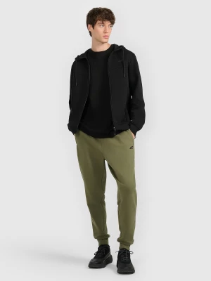 Obrázek produktu Teplákové kalhoty joggery pánské - khaki 4F