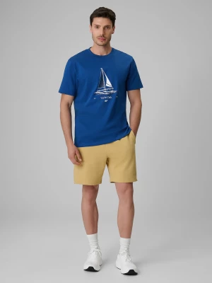 Obrázek produktu Teplákové kraťasy pánské - béžové 4F