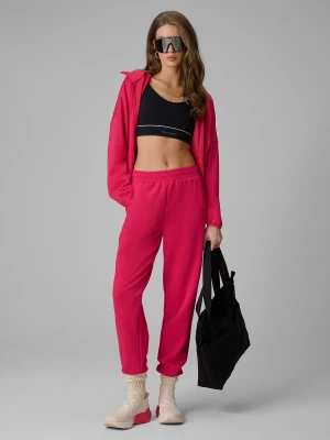 Obrázek produktu Tepláky joggery dámské - růžové 4F