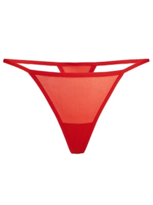 Obrázek produktu TEYLI Tanga 'Paski'  ohnivá červená