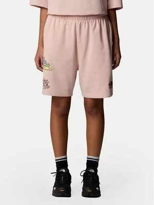 Obrázek produktu The North Face Sportovní kraťasy Unisex Mountain Cleanup NF0A8C2X Růžová Relaxed Fit