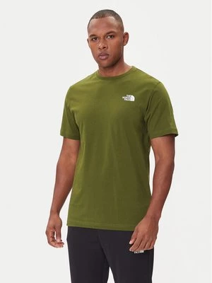 Obrázek produktu The North Face T-Shirt Redbox NF0A87NP Zelená Regular Fit