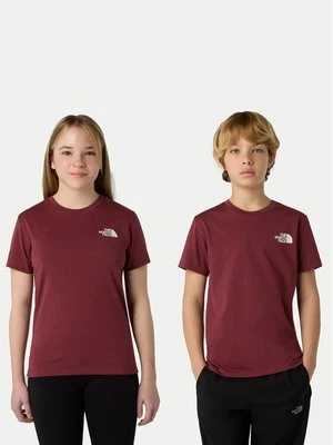 Obrázek produktu The North Face T-Shirt Simple Dome NF0A87T4 Bordó Regular Fit