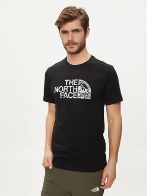 Obrázek produktu The North Face T-Shirt Woodcut Dome NF0A87NX Černá Regular Fit
