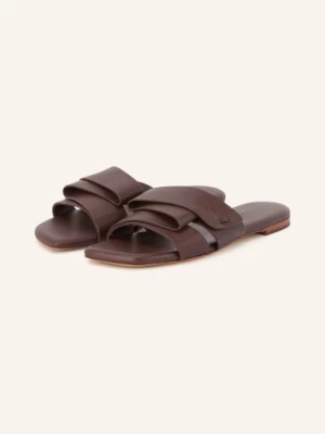 Obrázek produktu Thea Mika Pantofle Samira tmavě hnědá