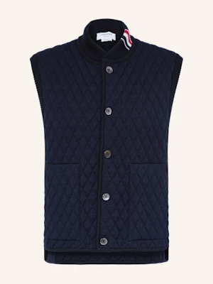 Obrázek produktu Thom Browne. Prošívaná Vesta tmavě modrá