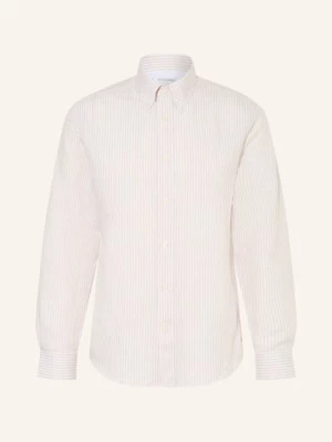 Obrázek produktu Tiger Of Sweden Košile Bjorn Comfort Fit S Lnem světle hnědá / bílá