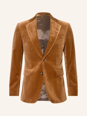 Obrázek produktu Tiger Of Sweden Sametové Sako Ease Extra Slim Fit hnědá