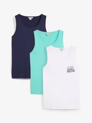 Obrázek produktu Tílko (3 ks v balení) BonPrix