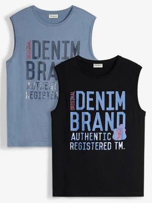 Obrázek produktu Tílko z čisté bavlny (2 ks v balení) BonPrix