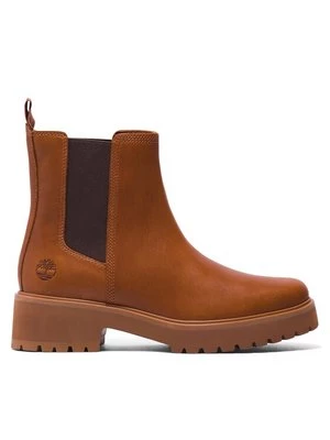 Obrázek produktu Timberland Kotníková obuv s elastickým prvkem Carnaby Cool Basic Chlsea TB0A41E6F131 Hnědá
