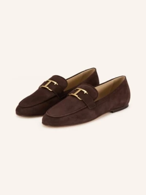 Obrázek produktu Tod's Slippery tmavě hnědá / zlatá