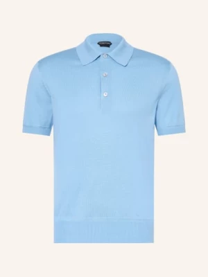 Obrázek produktu Tom Ford Pletené Polo Tričko tmavě modrá