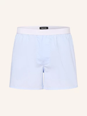 Obrázek produktu Tom Ford Tkané Boxerky tmavě modrá / bílá