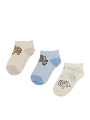 Obrázek produktu Tom & Jerry Dlouhé ponožky CEO-ACCCS-SS26-209WBTJ(3-PACK) Barevná