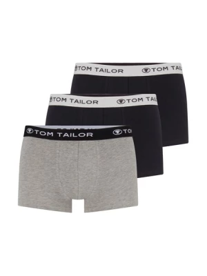 Obrázek produktu TOM TAILOR Boxerky  antracitová / šedý melír / černá / bílá