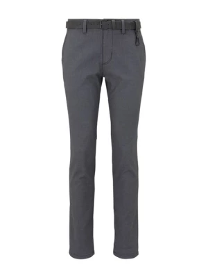 Obrázek produktu TOM TAILOR DENIM Chino kalhoty  antracitová / bílá