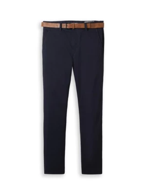 Obrázek produktu TOM TAILOR DENIM Chino kalhoty  tmavě modrá