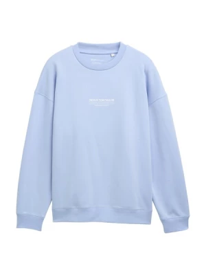 Obrázek produktu TOM TAILOR DENIM Mikina  světlemodrá / bílá