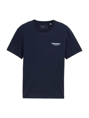 Obrázek produktu TOM TAILOR DENIM Tričko  noční modrá / offwhite