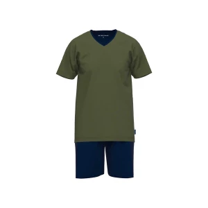 Obrázek produktu TOM TAILOR Pyžamo krátké  tmavě modrá / khaki