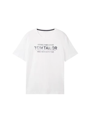 Obrázek produktu TOM TAILOR Tričko  černá / bílá