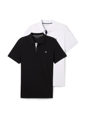 Obrázek produktu TOM TAILOR Tričko  černá / bílá