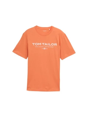 Obrázek produktu TOM TAILOR Tričko  korálová / bílá