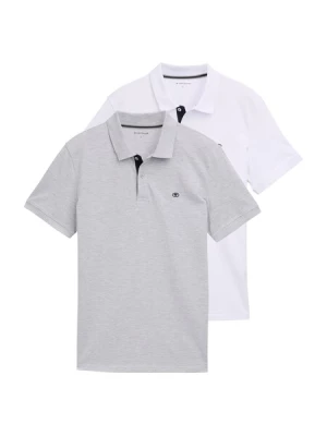 Obrázek produktu TOM TAILOR Tričko  námořnická modř / světle šedá / bílá