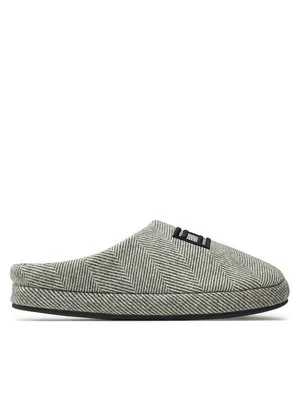 Obrázek produktu Tommy Hilfiger Bačkory Flag Herringbone House Shoe FM0FM05304 Šedá