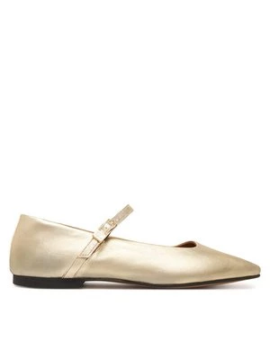 Obrázek produktu Tommy Hilfiger Baleríny Hilfiger Gold Ballerinas FW0FW09320 Zlatá