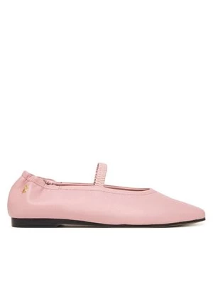 Obrázek produktu Tommy Hilfiger Baleríny Soft Leather Ellastic Ballerina FW0FW09245 Růžová