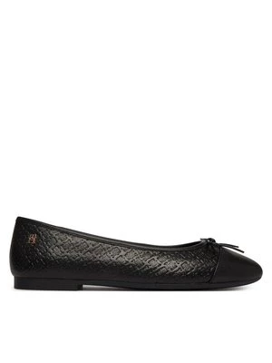 Obrázek produktu Tommy Hilfiger Baleríny Th Monogram Ballerina FW0FW09468 Černá