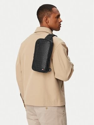 Obrázek produktu Tommy Hilfiger Brašna Embossed Flag Sling Bag AM0AM14191 Černá