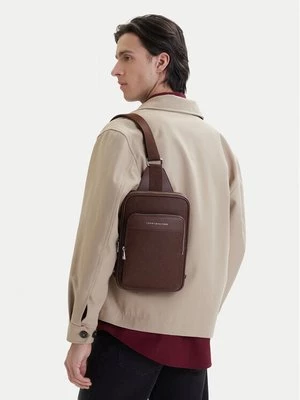 Obrázek produktu Tommy Hilfiger Brašna Th Flag Monogram Sling Pack AM0AM14140 Hnědá